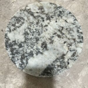 White Black Marble Office Table 1