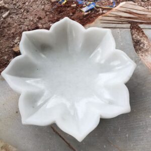 Marble White Flower Pot