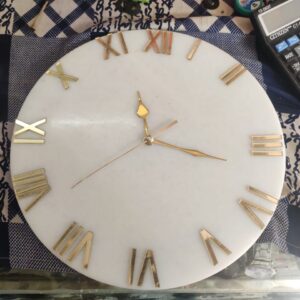 White Marble Watch