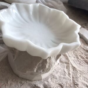 White Flower Pot
